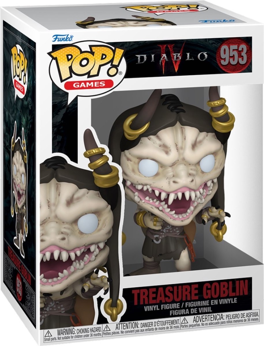 Funko pop spil: diablo 4 - treasure goblin - pop #953
