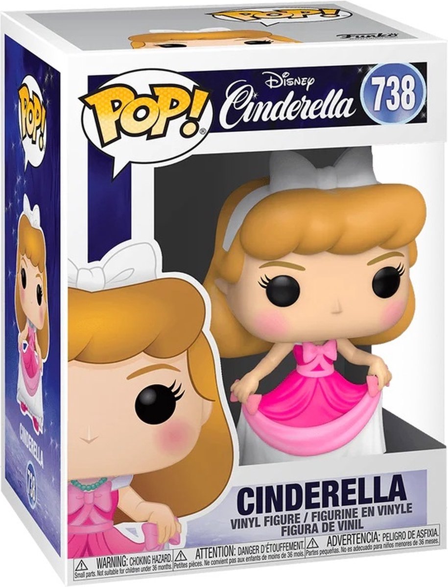 Funko pop disney: askepot - askepot - pop #738