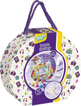 Totum craft case disco dans lærred maleri - legetøj piger - crafting med gips home deco