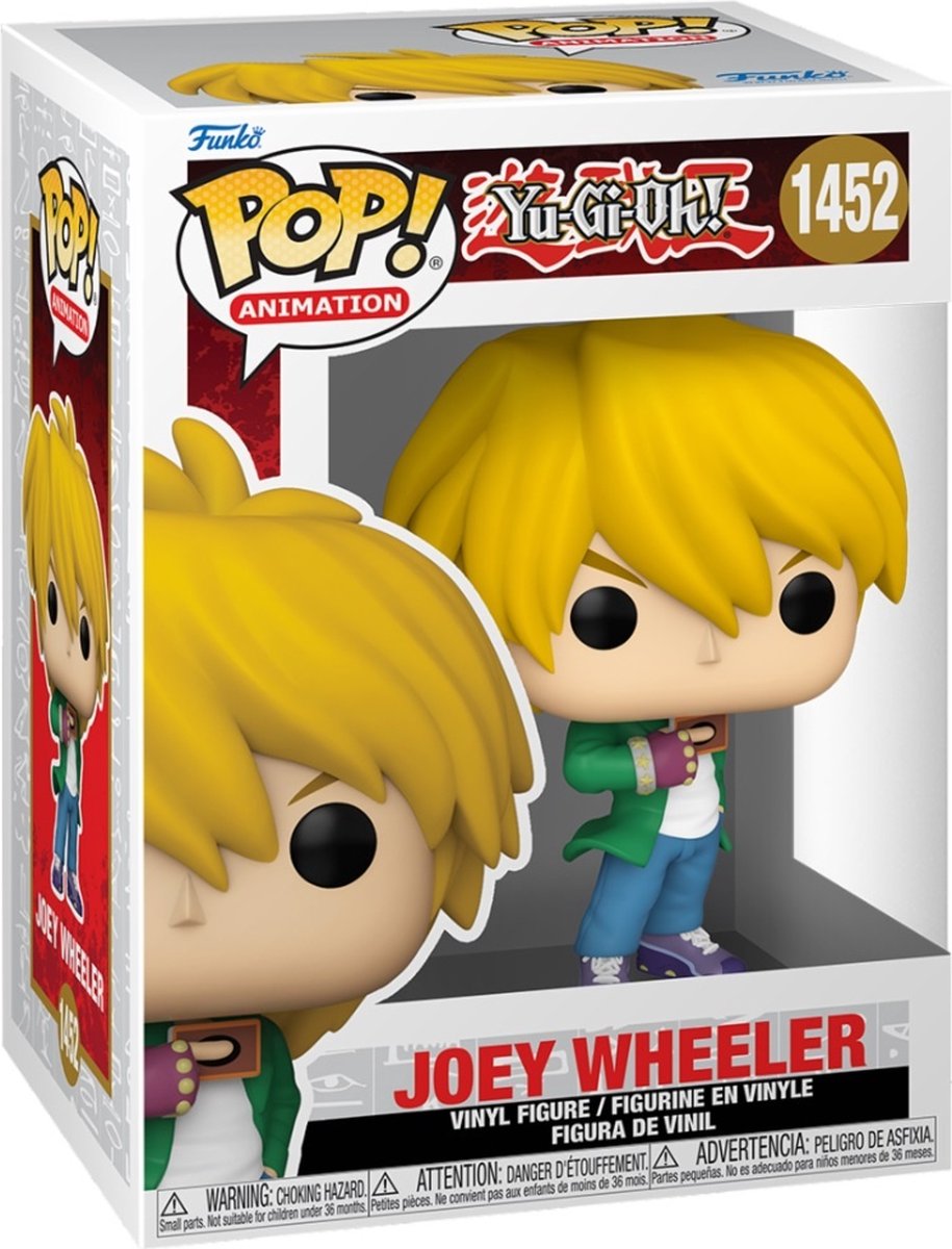 Funko pop-animation: yu-gi-oh! - joey wheeler - dukke #1452