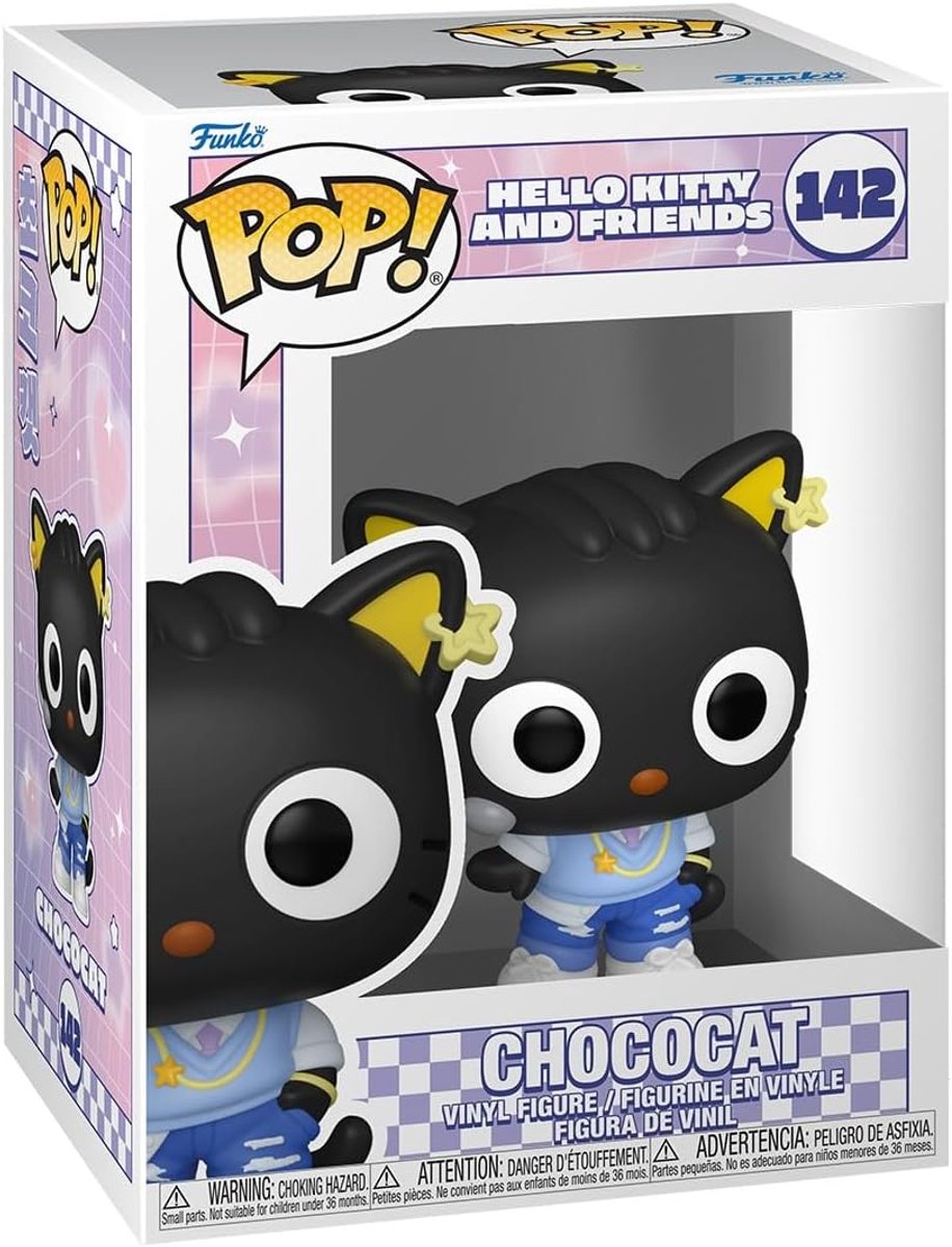 Funko hello kitty chococat vinyl figur 142 unisex pop! - neutral - standard