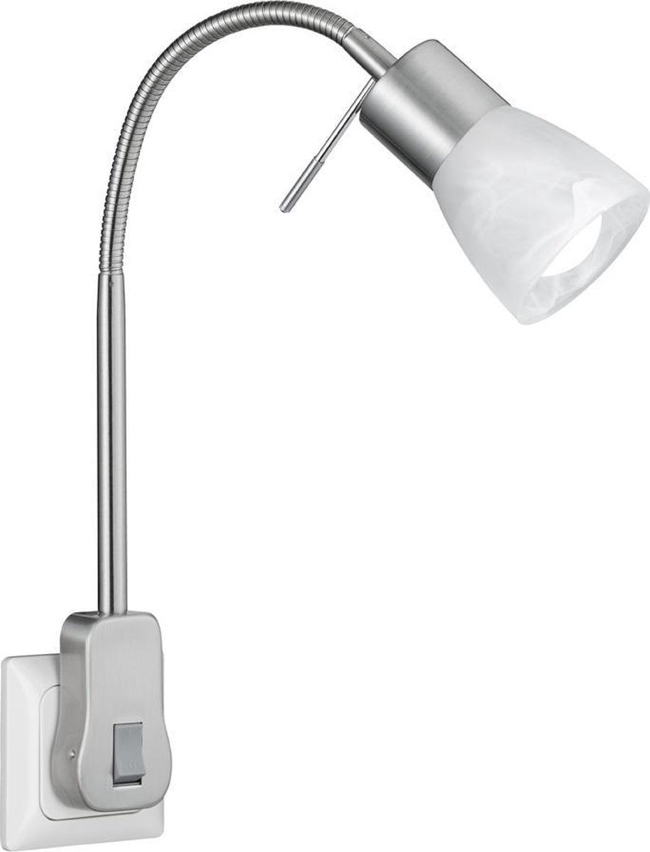 Trio levisto - spot - nikkel mat - inkl. 1x e14 4,9w - fleksibel