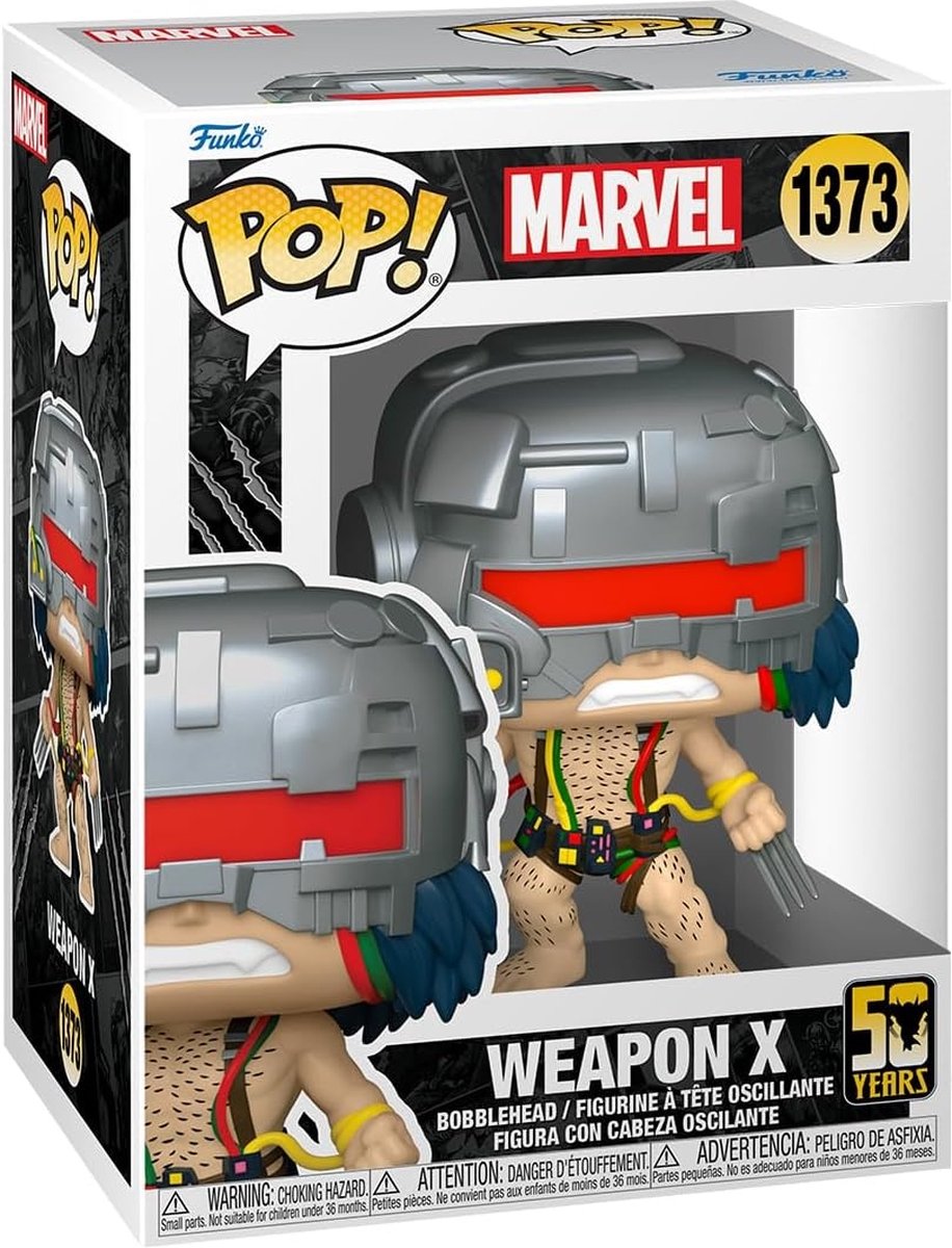 Funko pop marvel: Wolverine 50th – weapon x - pop #1373