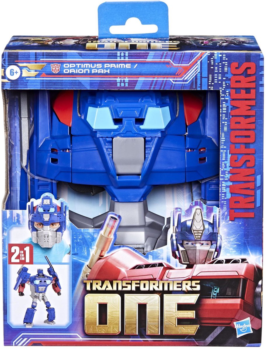 Transformere en prime changer optimus prime 2 i 1 maske