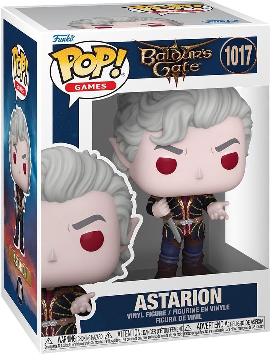 Funko pop! spil: baldur's gate 3 - astarion #1017