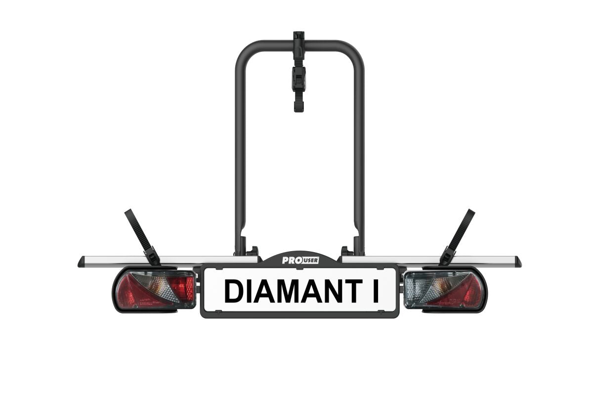 Pro-user pro user diamond 1 cykelholder - cykelholdere - aluminium sort