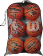 Wilson nba - zes basketballen ballentas - mesh draagtas
