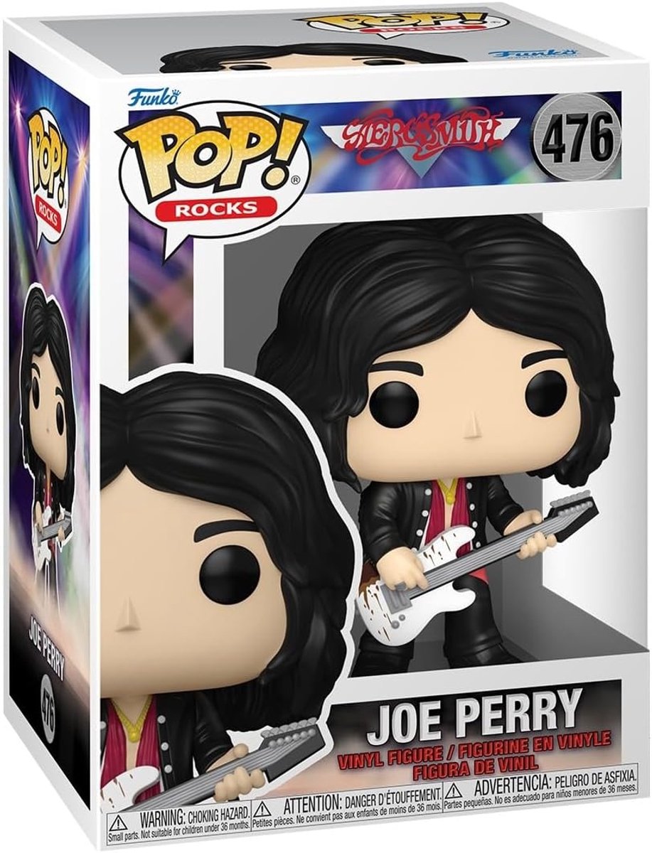 Funko Aerosmith Joe Perry Rocks! vinyl figur 476 unisex dukke! - neutral - standard