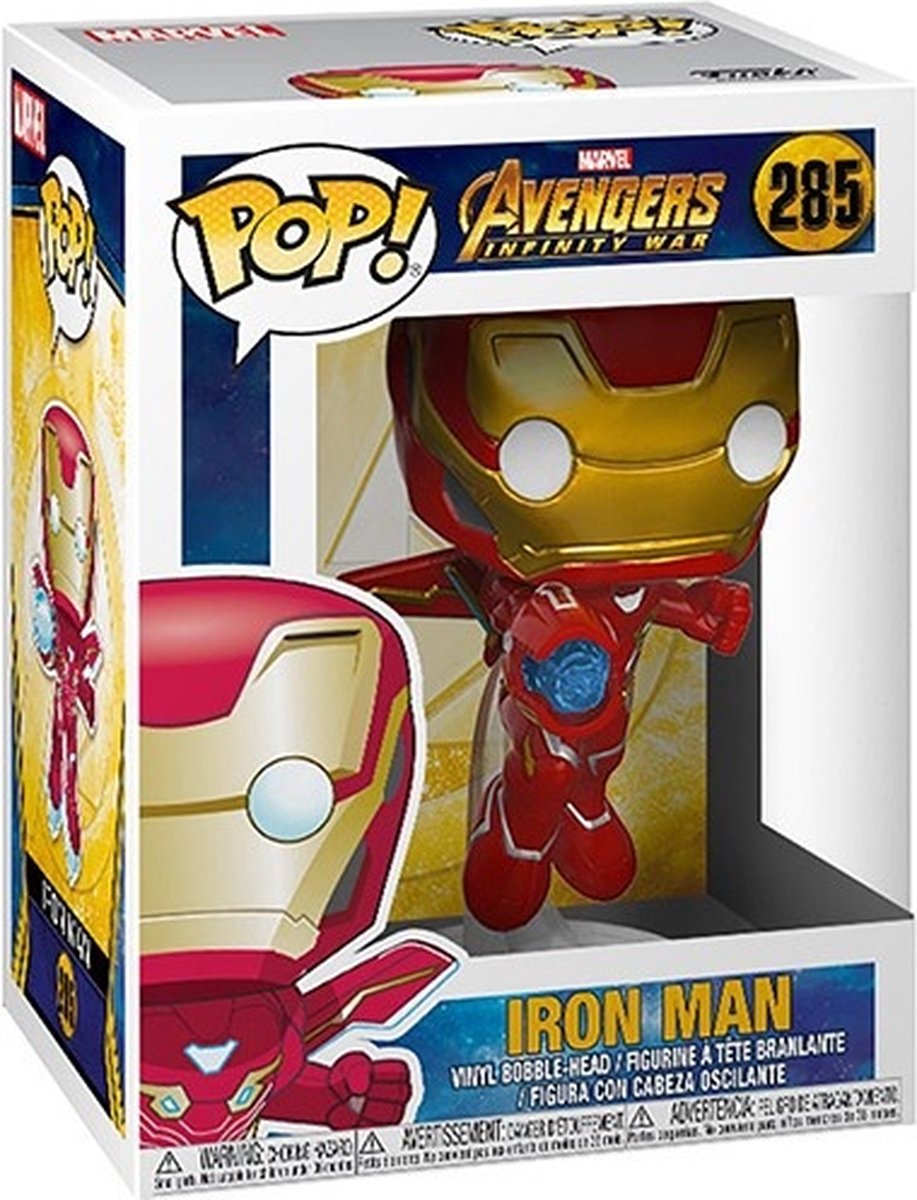 Funko pop! avengers infinity war iron man - #285 samlerfigur