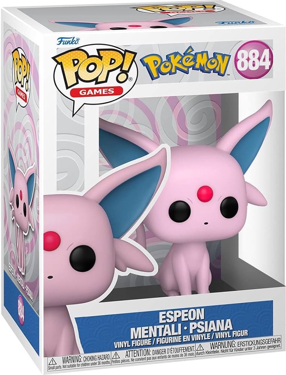 Funko pop spil: pokémon espeon - pop #884