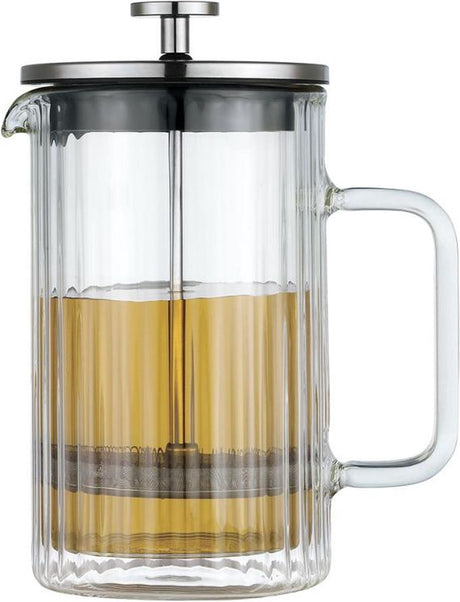 Klausberg kaffe-temaskine - glas - 0,6l - stempel tepresse | temaskine| temaskine| fransk presse til kaffe og te