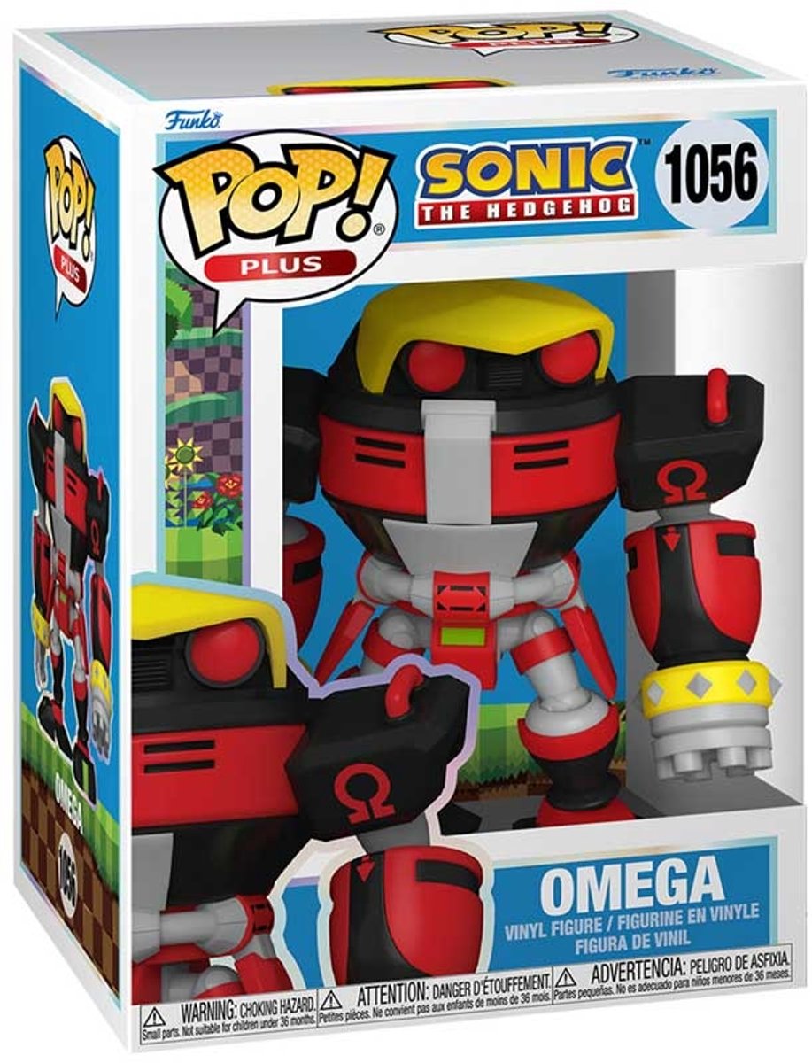 Funko Sonic the Hedgehog E-123 Omega Vinyl Figur 1056 Unisex Pop! - flerfarvet - standard