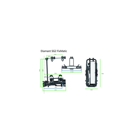 Pro-bruger cykelholder diamant SG2 fixmatic