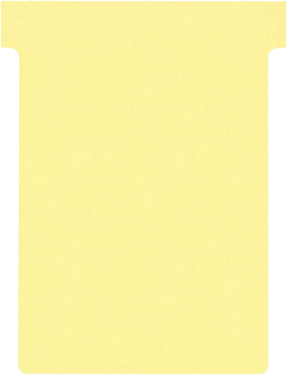 Nobo t planlægningstavle kort indeks 3, fod 120 x 92 mm, gul