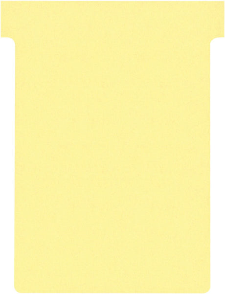 Nobo t planlægningstavle kort indeks 3, fod 120 x 92 mm, gul