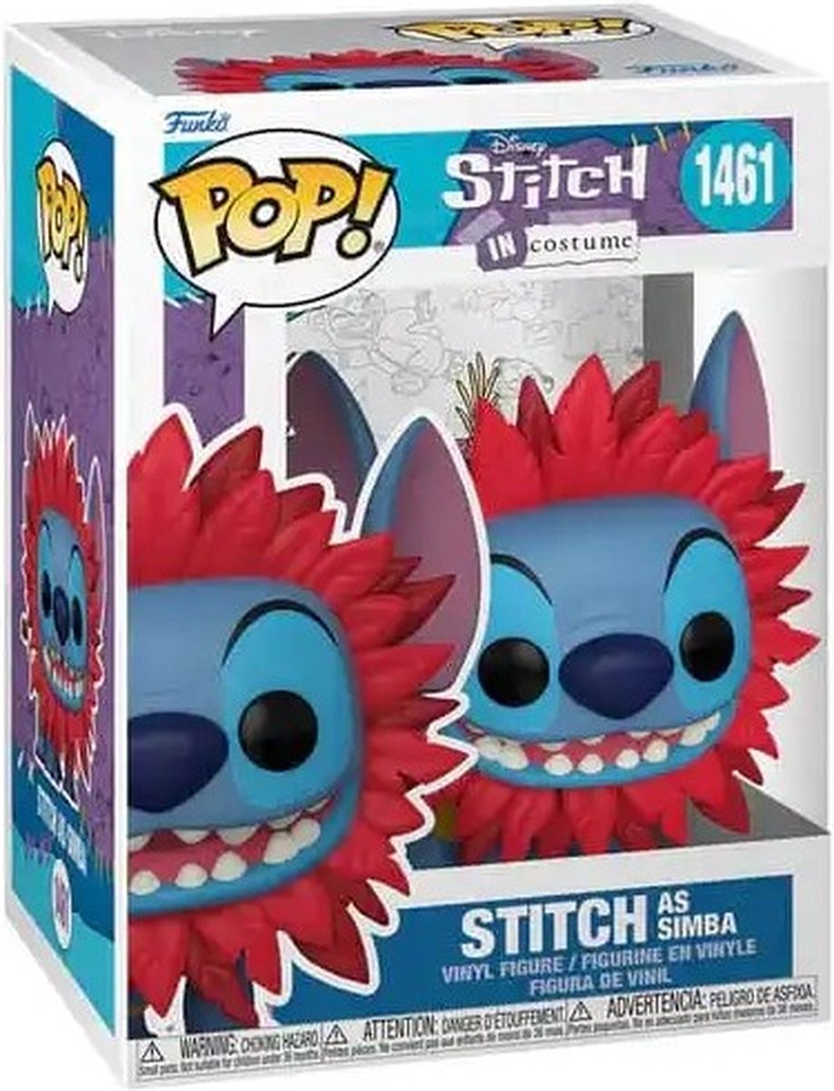Funko lilo stitch pop! buddy vinyl figur kostume - simba 9 cm