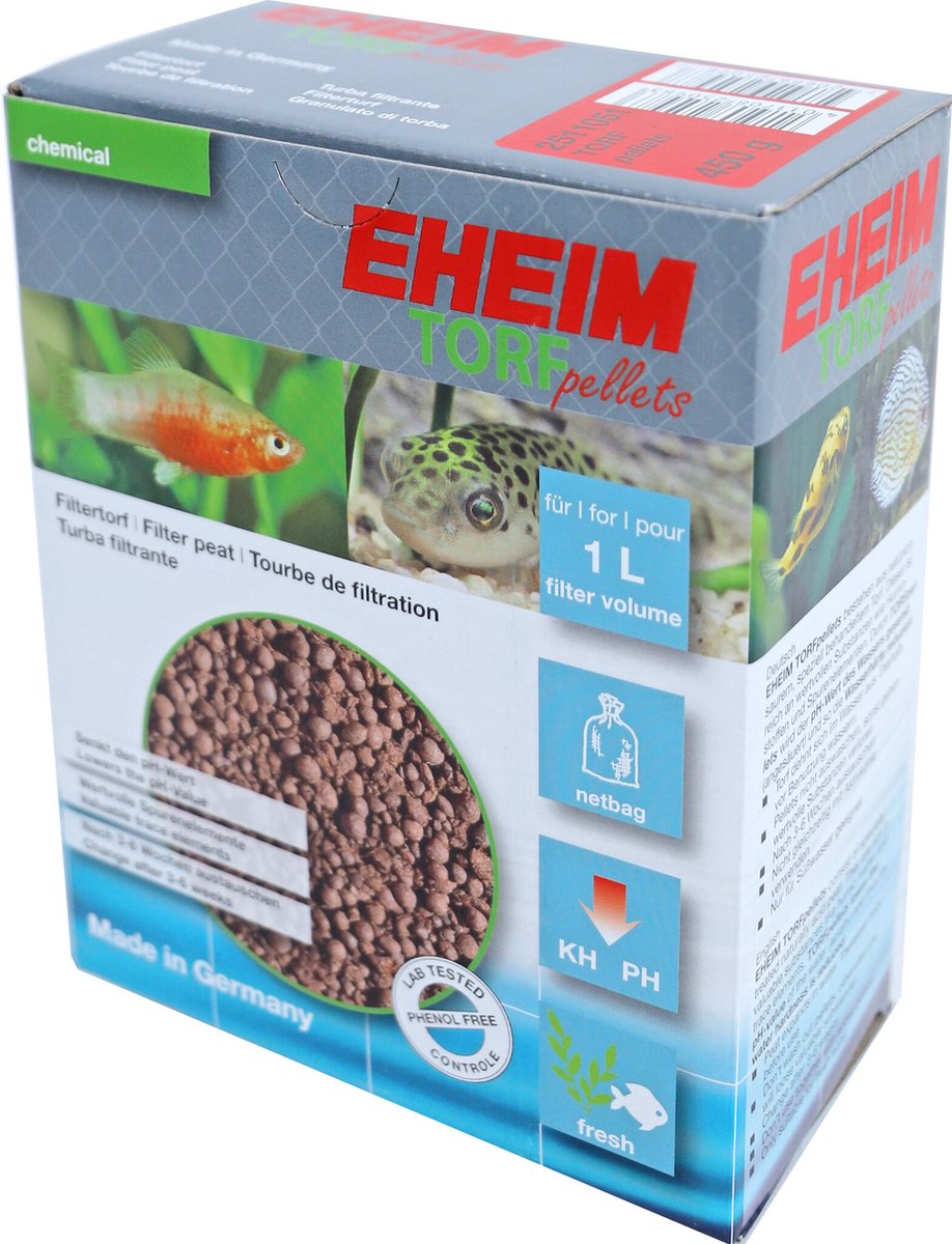Eheim torf piller med perlonpose 2511051, 1 liter
