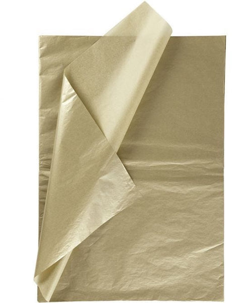 Creativ Company Tissue Paper Gold 6 Sheets 14 Gr, 50x70cm