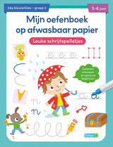 Deltas træningsbog vaskbart papir sjove skrivespil (5-6 år)
