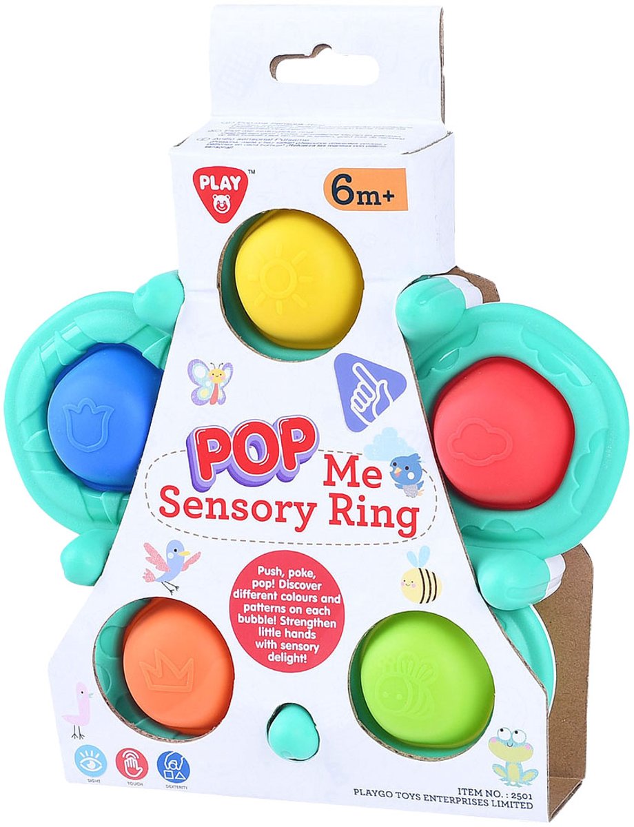 Playgo baby sansering med bolde - 6 stk.