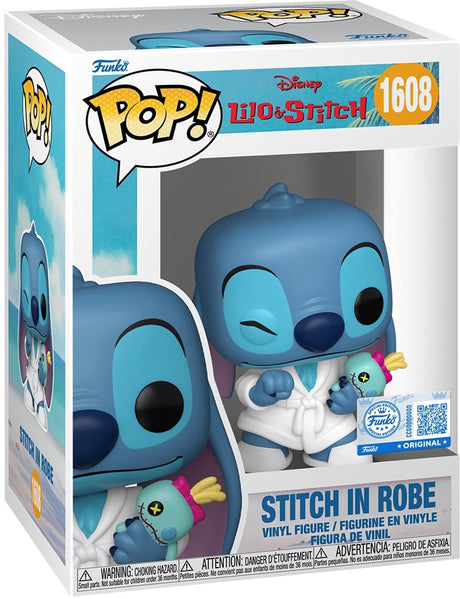 Funko lilo stitch stitch in robe vinyl figur 1608 unisex pop! - neutral - standard