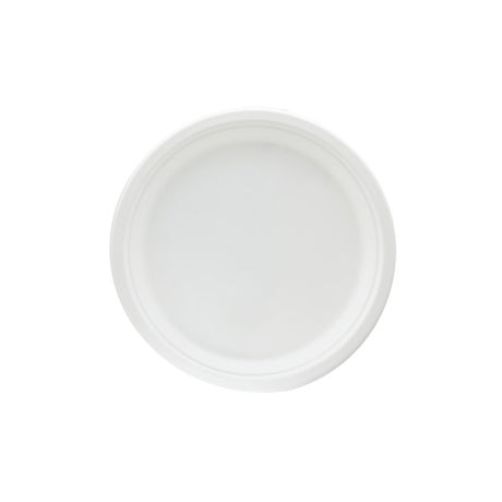 Tallerken rund sukkerrør 26 cm (500 stk.)