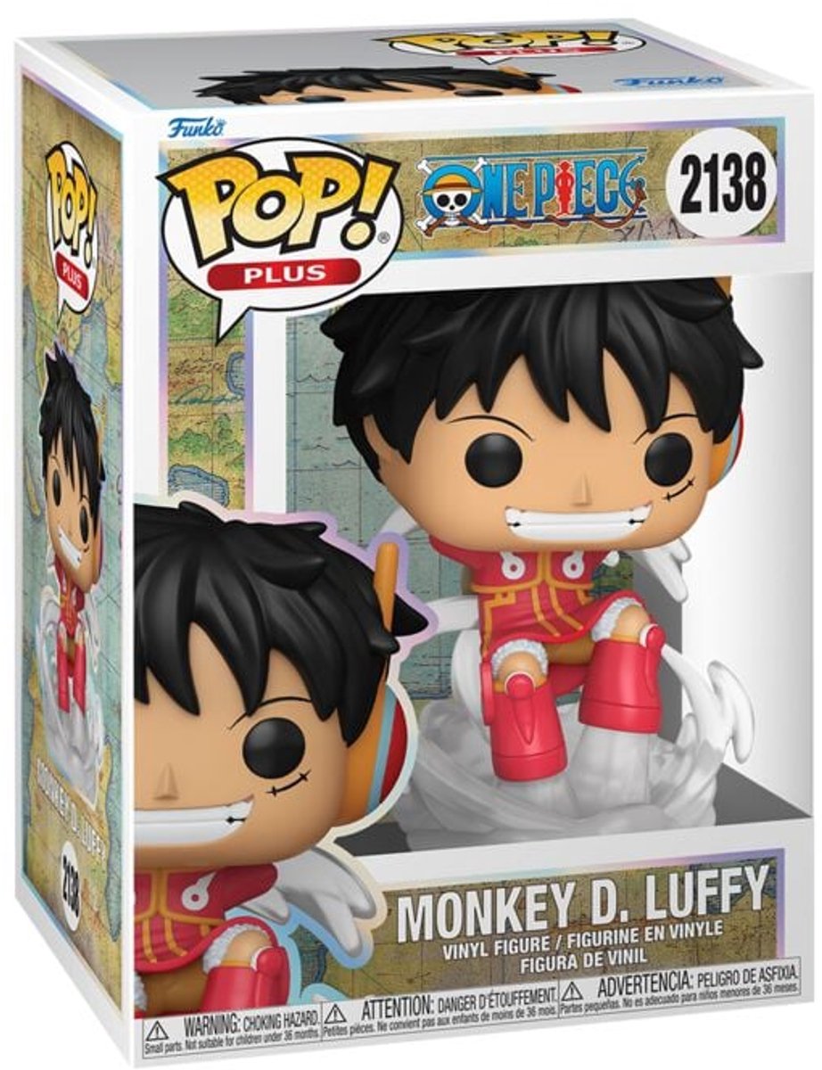 Funko one piece abe d. Luffy vinyl figur 2138 unisex dukke! - neutral - standard