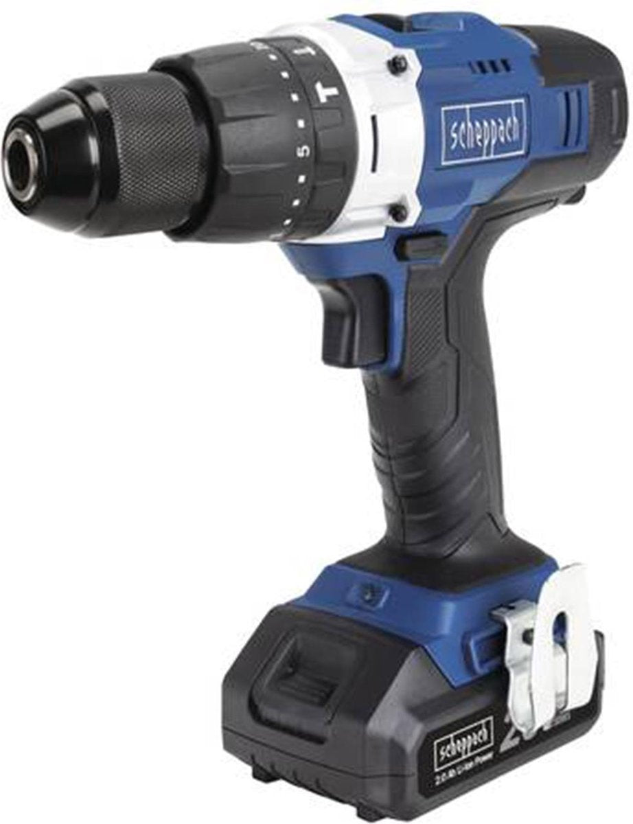 Scheppach CDD45 batteridrevet slagboremaskine - 20v - krop