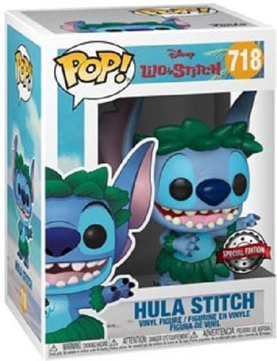 Funko pop! disney: lilo stitch - hula stitch (eksklusive hot topic) [7.5 10 ]