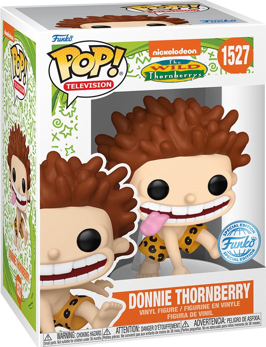 Funko nick spole tilbage pop! tv vinyl figur donnie thornberry 9 cm
