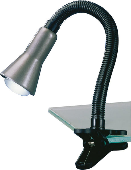 Trio flexo - klemmelys - aluminium - ekskl. 1x e14 3,5 w - ledningskontakt - fleksibel - klemlampe