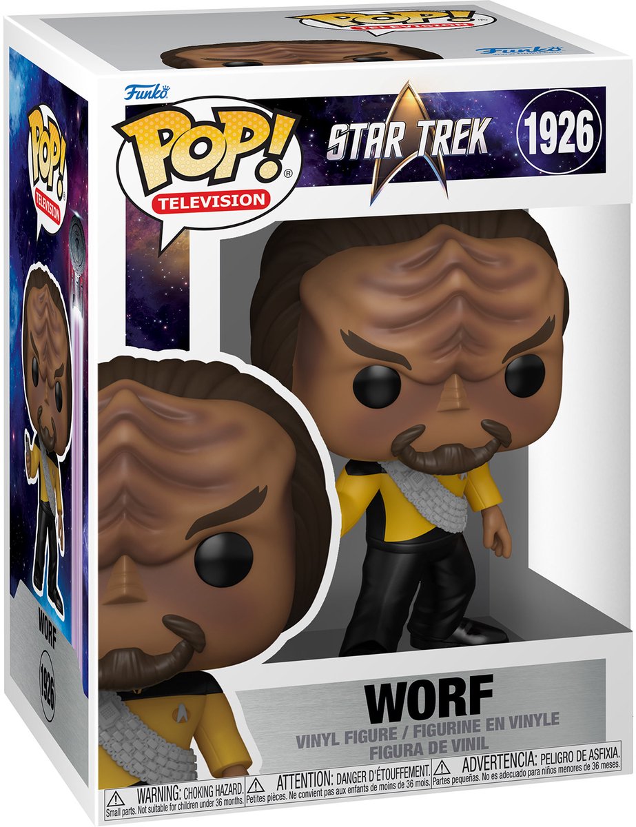 Funko pop! tv: star trek - worf #1926