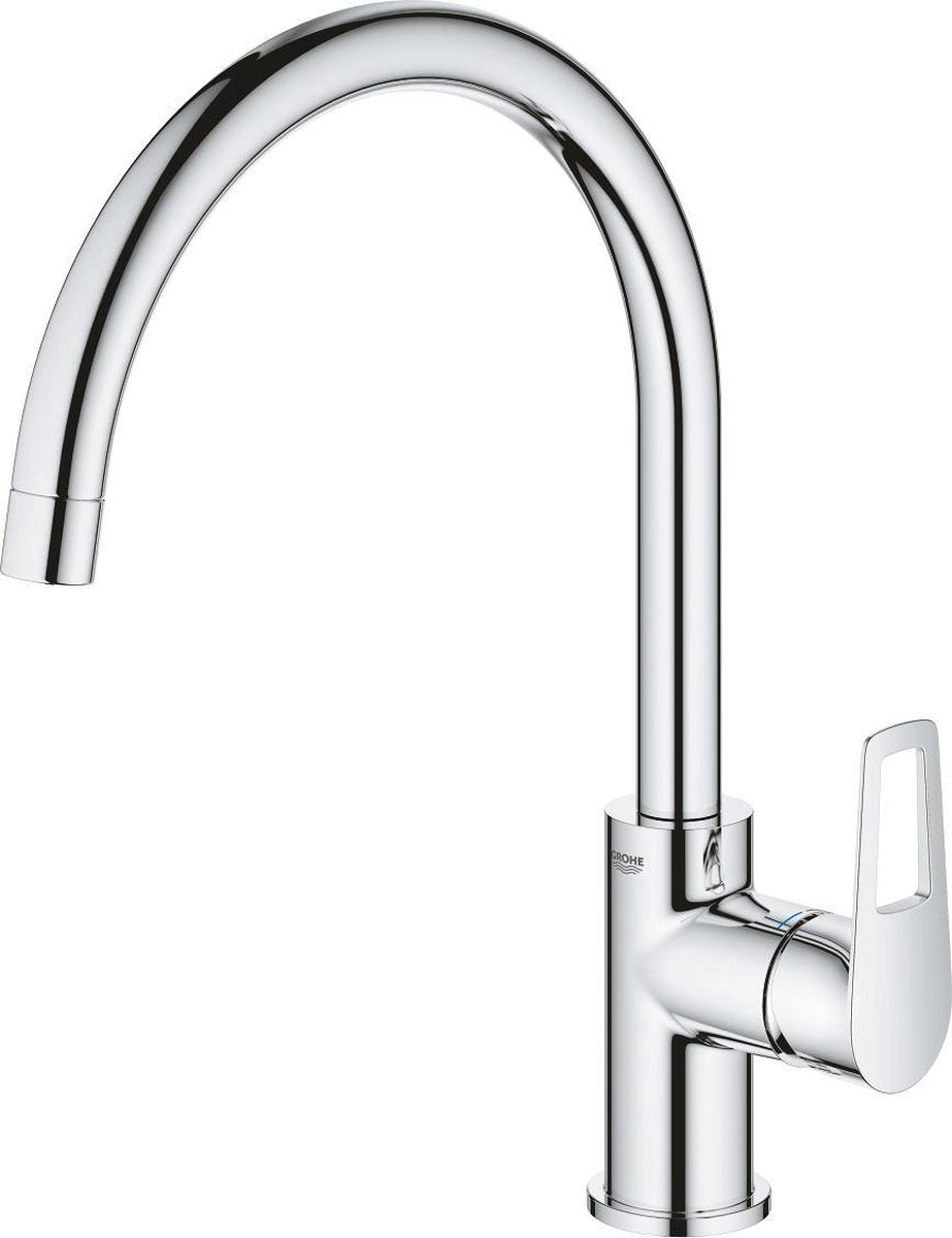 Grohe bauloop køkkenhane - høj tud - 360° drejeområde - krom