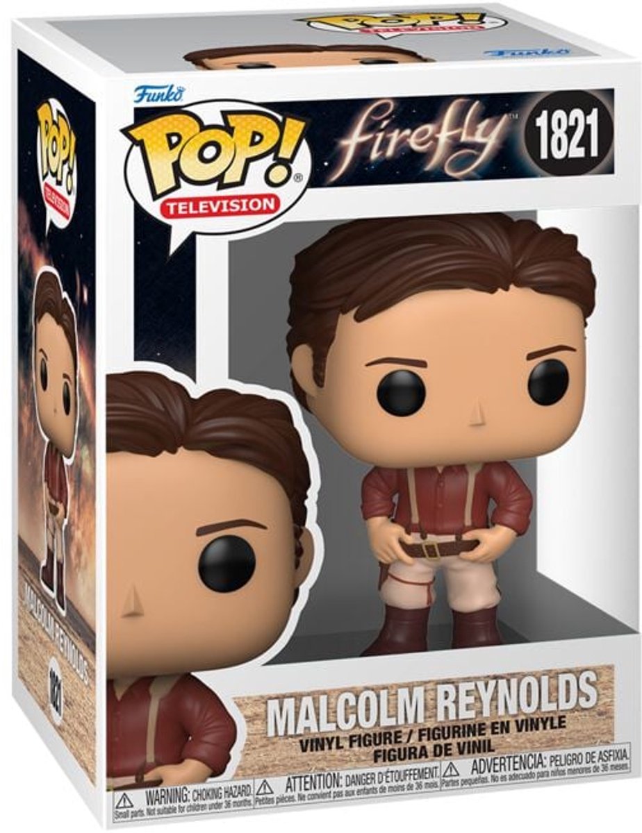 Funko firefly - der aufbruch der serenity malcolm reynolds vinyl figur 1821 unisex pop! - neutral - standard