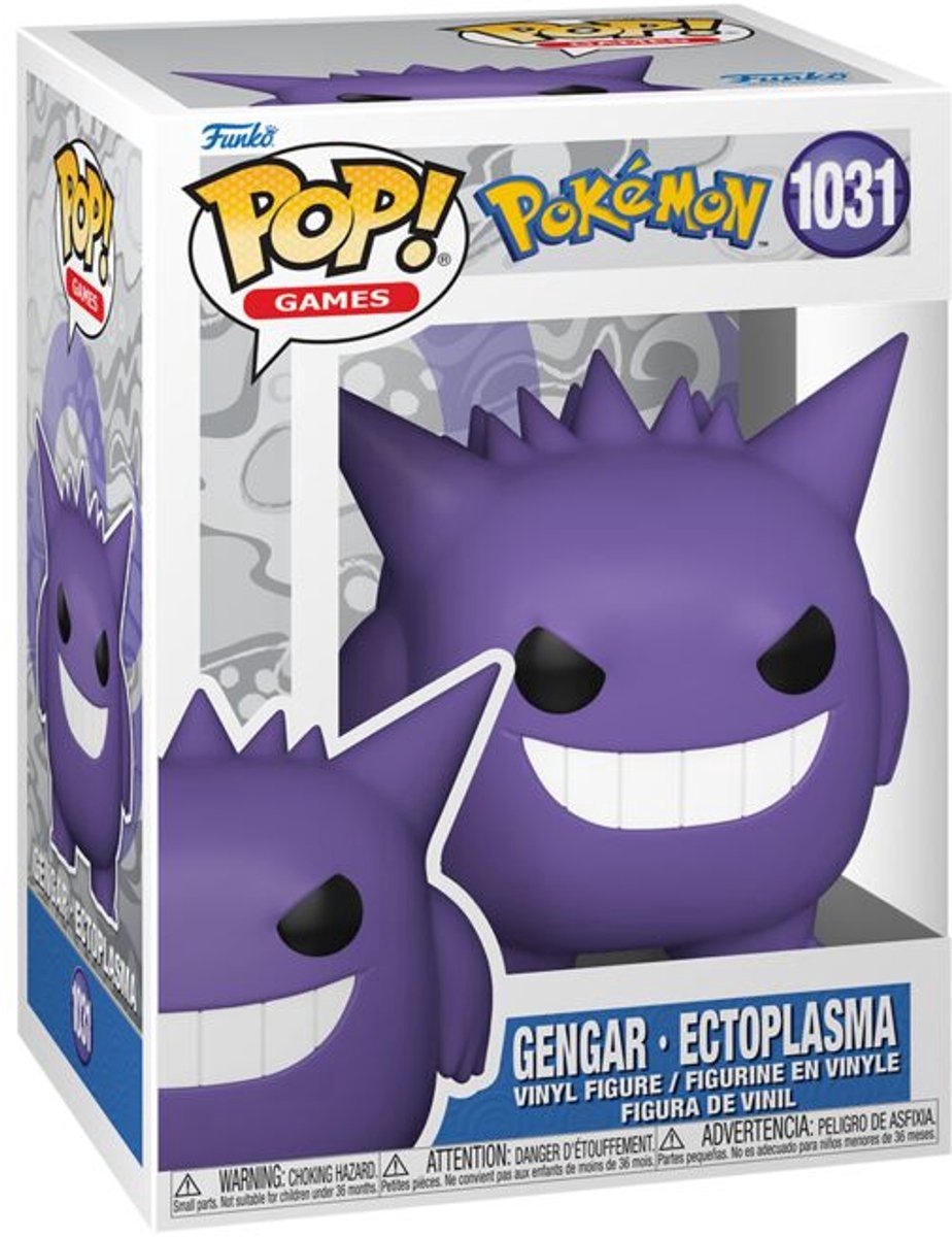 Funko pop spil: pokémon - gengar ectoplasm pop #1031
