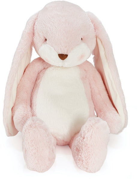 Bunnies by the bay floppy nibble kanin - tøjdyr - krammetøj til børn - broderede detaljer - pink - 52 cm