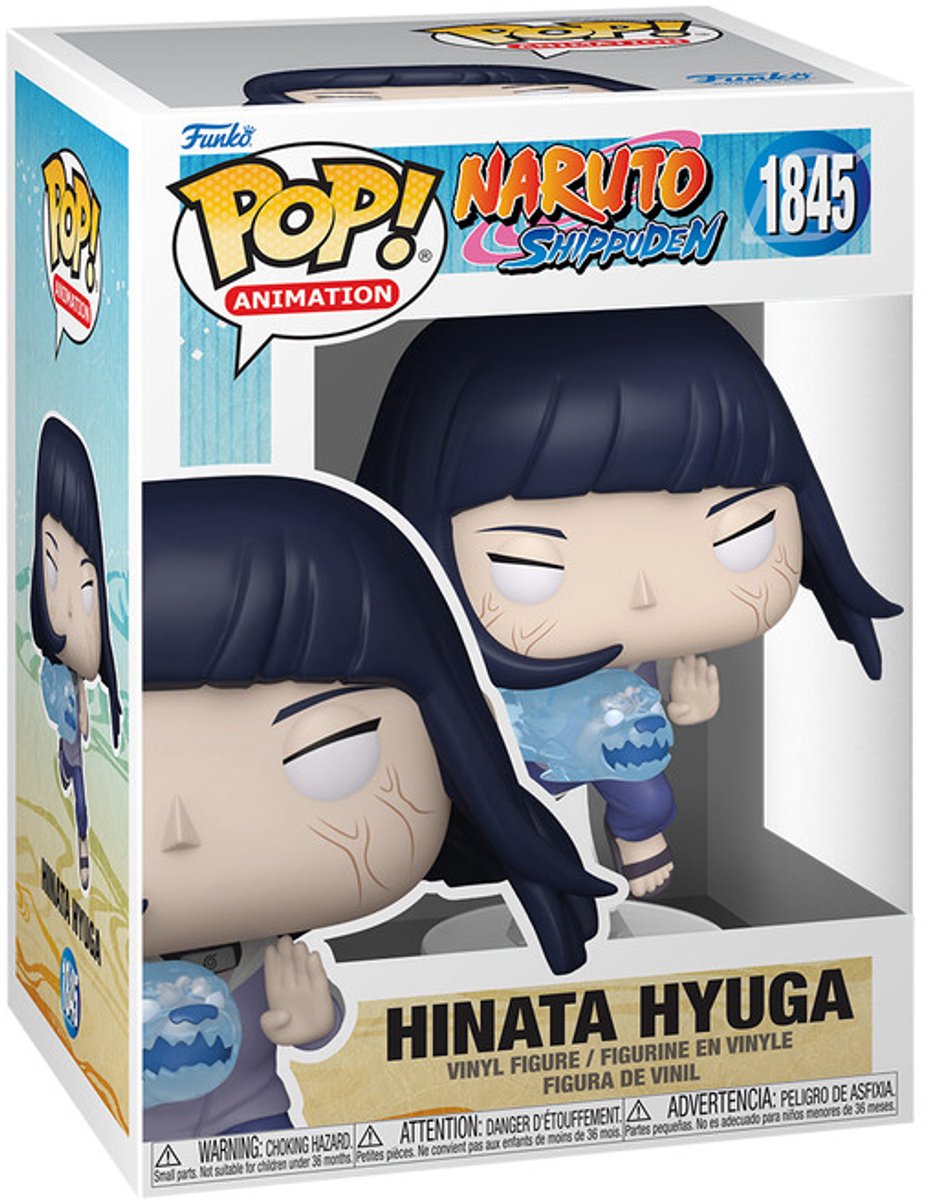 Funko naruto hinata hyuga vinyl figur 1845 unisex pop! - flerfarvet - standard