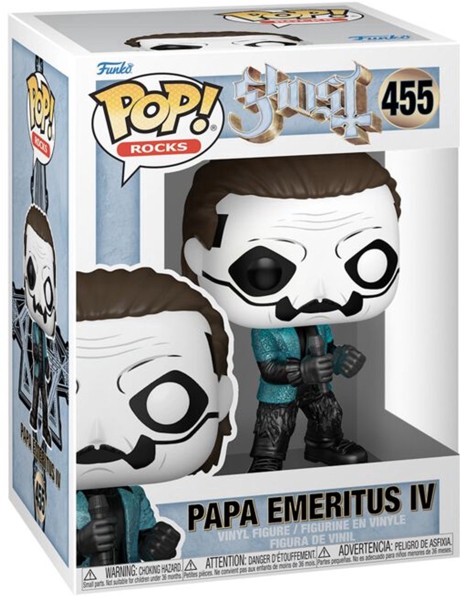 Funko pop rocks: spøgelse - papa emeritus iv pop #455