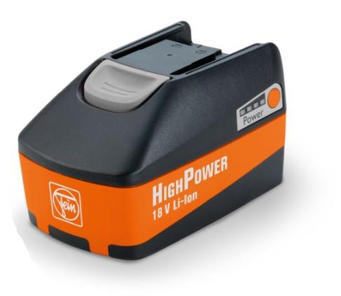 Fein batteri 18v 5.2ah høj effekt