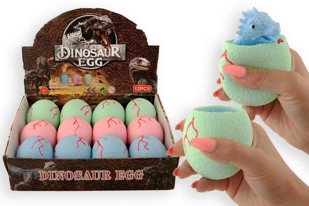 Pres dino æg pop op 6 cm