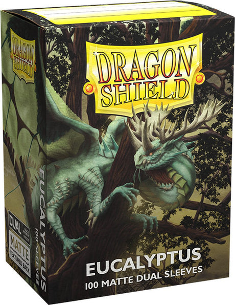 Dragonshield dragon shield - matte dobbeltærmer eukalyptus 100x