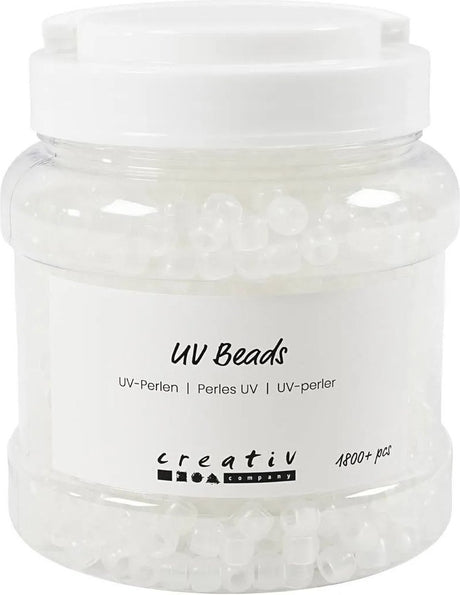 Creativ virksomhed https: www.cchobby.nl uv-beads-l-6-mm-d-8-mm-hole size-4-mm-approx-1800-piece-various-colors-320-gr-700-ml-1-box
