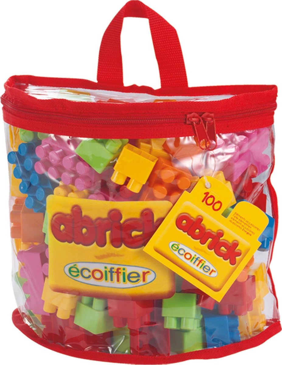 Abrick écoiffier: byggeklodser 100 stk