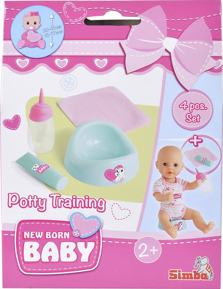 Simba - nyfødt baby - pottetræningssæt - dukker - tilbehør - fra 2 år