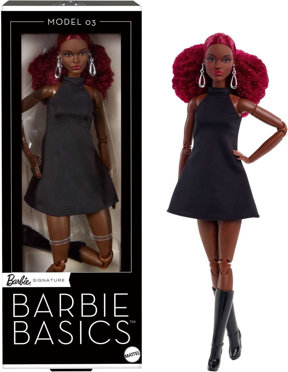 Barbie signatur basics dukke sorte børn