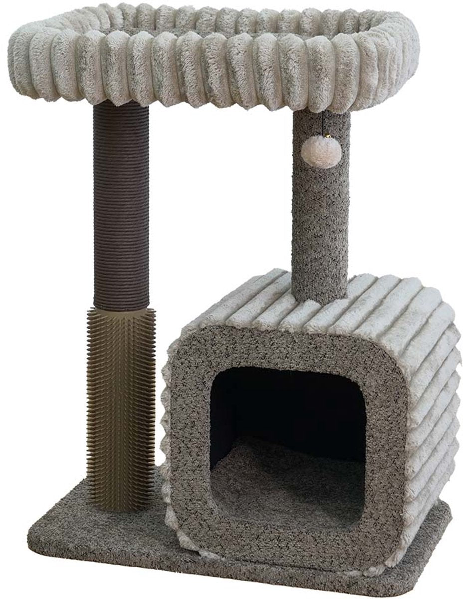 Ebi kradsestolpe pisa til katte 59x39x77cm beige