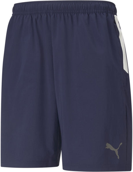 Puma teamliga sideline shorts herre sportsbukser - peacoat - sort - hvid