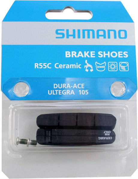 Shimano bremseklods gummi r55c dura-ace keramik 1 par