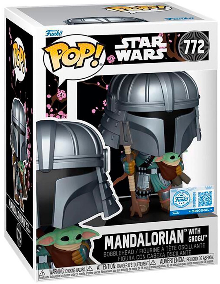 Funko pop! star wars - mandalorian (indtryk) #772 specialudgave