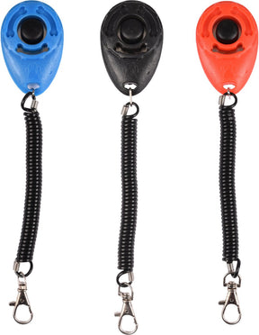 Flamingo - dog clicker flex - assorteret - 6 x 4 x 2 cm